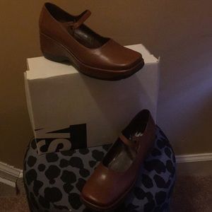 Brown Mary Janes